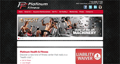 Desktop Screenshot of platinumfitnessny.com